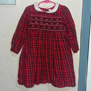Girls jojomamanbebe flannel party dress size 3-4